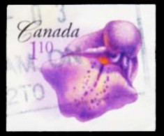 Canada (Scott No.2199 - Fleurs / Flowers) (o) Roulette / From Booklet - Oblitérés