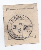 17960) Canada Ewings Landing BC Closed  Post Office Postmark Cancel - Usati