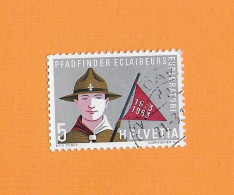 SCHWEIZ  1963 Gestempelt°used / Bedarf  Mi.-Nr. 768   "Scout, Pfadfinder" - Used Stamps