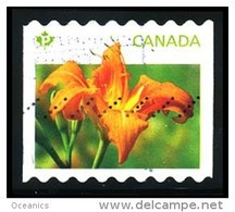 Canada (Scott No.2527 - Hémérocalles / Daylilies) (o) Bande / Coil - Oblitérés