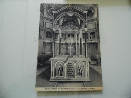 Cartolina Non Viaggiata "Badia Greca Di Grottaferrata - La Basilica - Altare" - Velletri