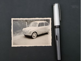 Fiat 500 1956, Sw-Foto 9,5 X 7 Cm - Automobili