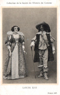 Mode, Série - Collection De La Société De L'Histoire Du Costume, Louis XIII (France 1635) Carte Non Circulée - Mode