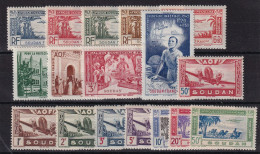 Soudan Poste Aérienne N°1/17 - Neuf ** Sans Charnière - TB - Unused Stamps