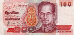 THAILAND 100 BAHT 1994 P-97a.1  XF - Thailand