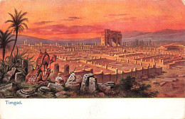 Timgad Litho Ruines Romaines - Autres & Non Classés