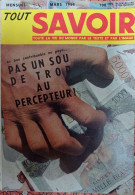 Tout Savoir N°10 Mars 1954 - Wissenschaft