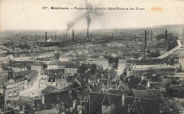 Montluçon * Panorama Du Quartier St Pierre Et Des Usines * Cheminée Industrie - Montlucon