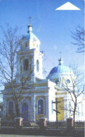 Belarus:Used Phonecard, Beltelekom, 90 Units, Pruzhani Cathedral, 2005 - Belarús