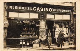 Bourg De Péage * Carte Photo * Devanture Etablissements Economiques Du Casino Approvisionnements 73 Rue Jean Jaurès - Autres & Non Classés