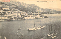 21016 " MONTE CARLO-VUE GÉNÉRALE " VERA FOTO-CARTOLINA POSTALE SPED.1912 - Monte-Carlo