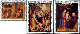 192688 MNH MALI 1973 NAVIDAD. PINTURAS - Mali (1959-...)