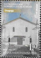 BOSNIA, CROAT, 2022, MNH,WORLD DAY FOR CULTURAL DIVERSITY FOR DIALOGUE AND DEVELOPMENT, SYNAGOGUE, 1v - Mezquitas Y Sinagogas