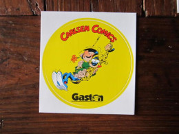 AUTOCOLLANT GASTON ALLEMAND GASTON ET LE MARSUPILAMI - Gaston