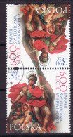 POLAND 2023  600th Anniversary Of The Parish Of St. Florian In Brwinów  Tete Beche USED - Used Stamps