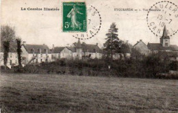 Carte Postale Ancienne - Circulé - Dép. 19 - EYGURANDE - Vue Générale - Eygurande