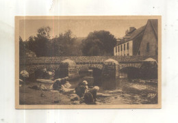 43. Pont Scorff, Les Lavandières Au Vieux Pont - Pont Scorff