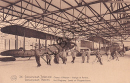 Postkaart/Carte Postale - Gossoncourt/Tienen - Champ D'Aviation - Hangar Et Avions (C4255) - Tienen