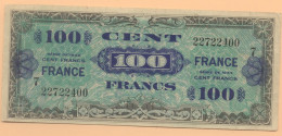 100 FRANCS 1944 VERSO FRANCE SERIE 7 ETAT TTB/SUP - 1945 Verso France