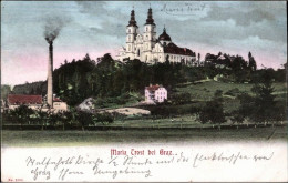 ! Alte Ansichtskarte Maria Trost Bei Graz, Kirche, Fabrik - Graz