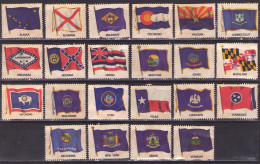 USA - American State Flags LOT MH* - Non Classificati