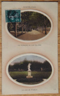 Delcampe - 26 : Montélimar - Le Kiosque Et Les Allées - Le Jardin Public - 2 Vues Colorisées En Médaillons - (n°26403) - Montelimar