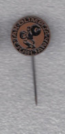 Pin Badge Weightlifting Club Olimpija Ljubljana Slovenia Yugoslavia - Halterofilia