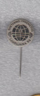 Pin Badge World Weightlifting Championships Ljubljana 1982 82 Slovenia Yugoslavia - Weightlifting