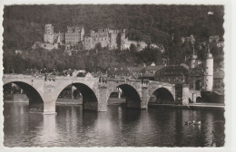 Heidelberg, Alte Neckarbrücke U. Schloss, Baden-Württemberg - Heidelberg