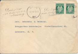 Norway Cover Sent To Denmark Oslo 3-3-1952 - Storia Postale
