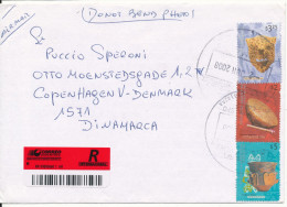 Argentina Registered Cover Sent To Denmark 2-1-2008 - Cartas & Documentos