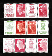 " MARIANNE DE BEAUJARD / IMPRIMERIE DE BOULAZAC " Sur 6 Timbres Neufs ** MNH De 2010. A Saisir !!! - 2008-2013 Marianna Di Beaujard