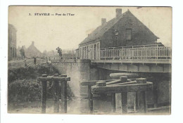 3.  STAVELE -   Pont De L'Yser  1915  BELGISCHE LEGERPOSTERIJEN - Alveringem