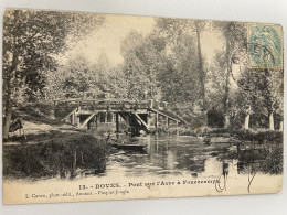 CPA - 80 - BOVES - Pont Sur L'Avre à Fouencamps - N° 12 - Boves