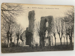 CPA - 80 - BOVES - Les Ruines Du Château - N° 19 - Boves