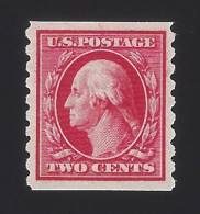 US #393 1910 Carmine Wmk 190 Perf 8.5 Vert MNH VF SCV $110 - Neufs