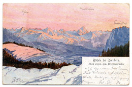 Autriche--DORBIRN--1917-- Boedele Bei Dorbirn -Blick Gegen Den Bregenzerwald.......timbre....cachet - Dornbirn