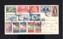 10120-NOUVELLE CALEDONIE-OLD COVER VAO.ENVELOPPE.New Caledonia.FRENCH COLONIES. - Briefe U. Dokumente