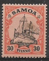 SAMOA COLONIA TEDESCA 1900 ORDINARIA  YVERT. 47  MLH  VF - Samoa