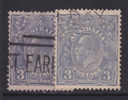 Australia, Scott 72-72a (SG 100, 100b), Used - Gebruikt