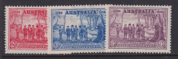 Australia, Scott 163-165 (SG 193-195), MHR - Nuevos