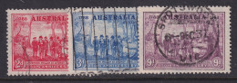 Australia, Scott 163-165 (SG 193-195), Used - Used Stamps