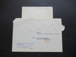 DDR 1984 Brief Mit Inhalt Freistempel AFS Berlin 102 SED Haus Des Zentralkomitees Am Marx Engels Platz - Brieven En Documenten