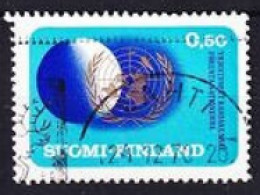 1970. Finland. 25th Anniversary Of United Nations. Used. Mi. Nr. 682. - Used Stamps