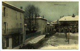 CPA 9 X 14  Isère VIRIEU  Sous La Neige - Virieu