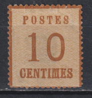 Timbre Neuf* Alsace Lorraine De 1870 N°5 - Unused Stamps