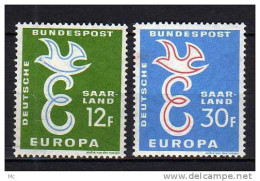 Europa Sarre De 1958 Luxe ** - 1958