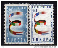 Europa Italie De 1957 Luxe ** - 1957