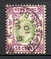 Col33 Colonie Britannique Hong Kong 1904 N° 88 Oblitéré Cote 2020 :  14,00€ - Gebruikt