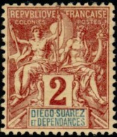 DIEGO-SUAREZ -  Type Groupe - Unused Stamps